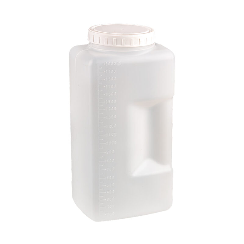 contenitore per raccolta urina 24 h con impugnatura ergonomica 2000 ml