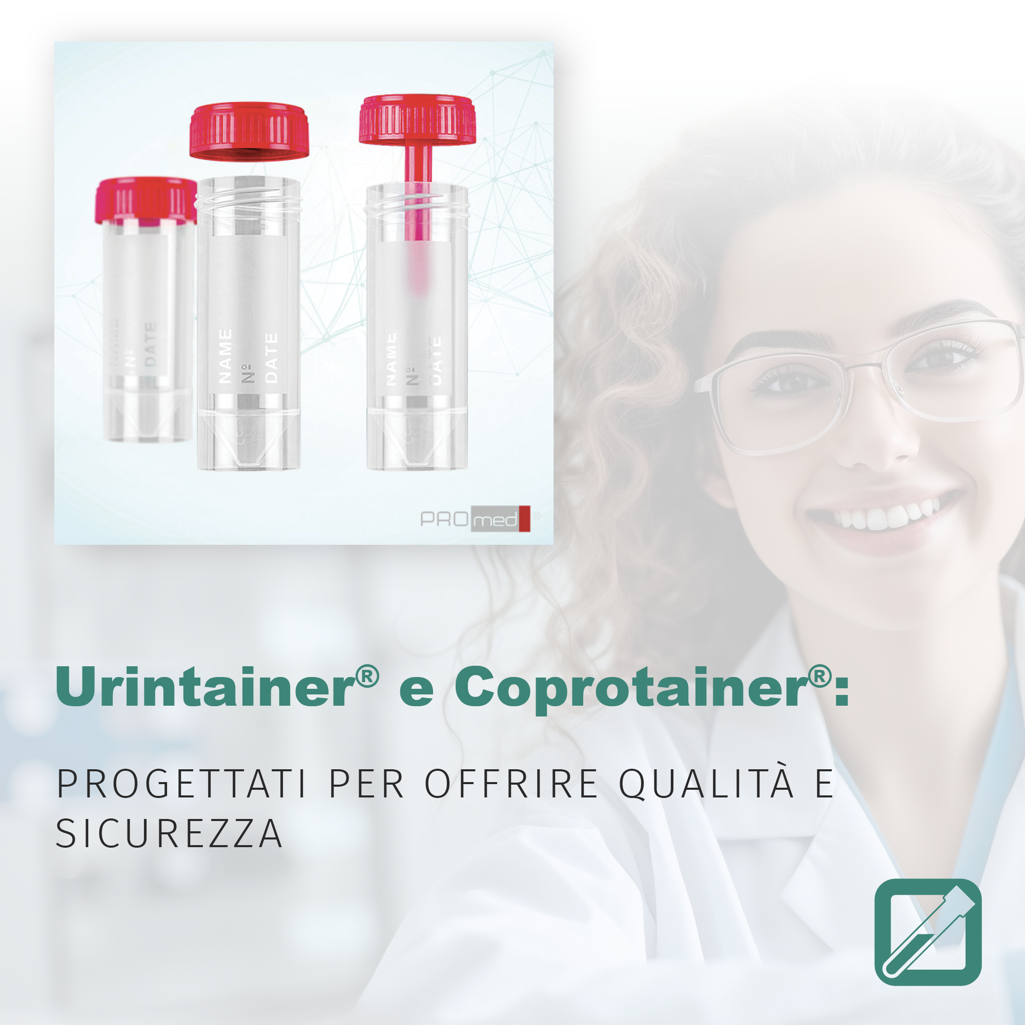 Urintainer® e Coprotainer®: progettati per offrire qualità e sicurezza