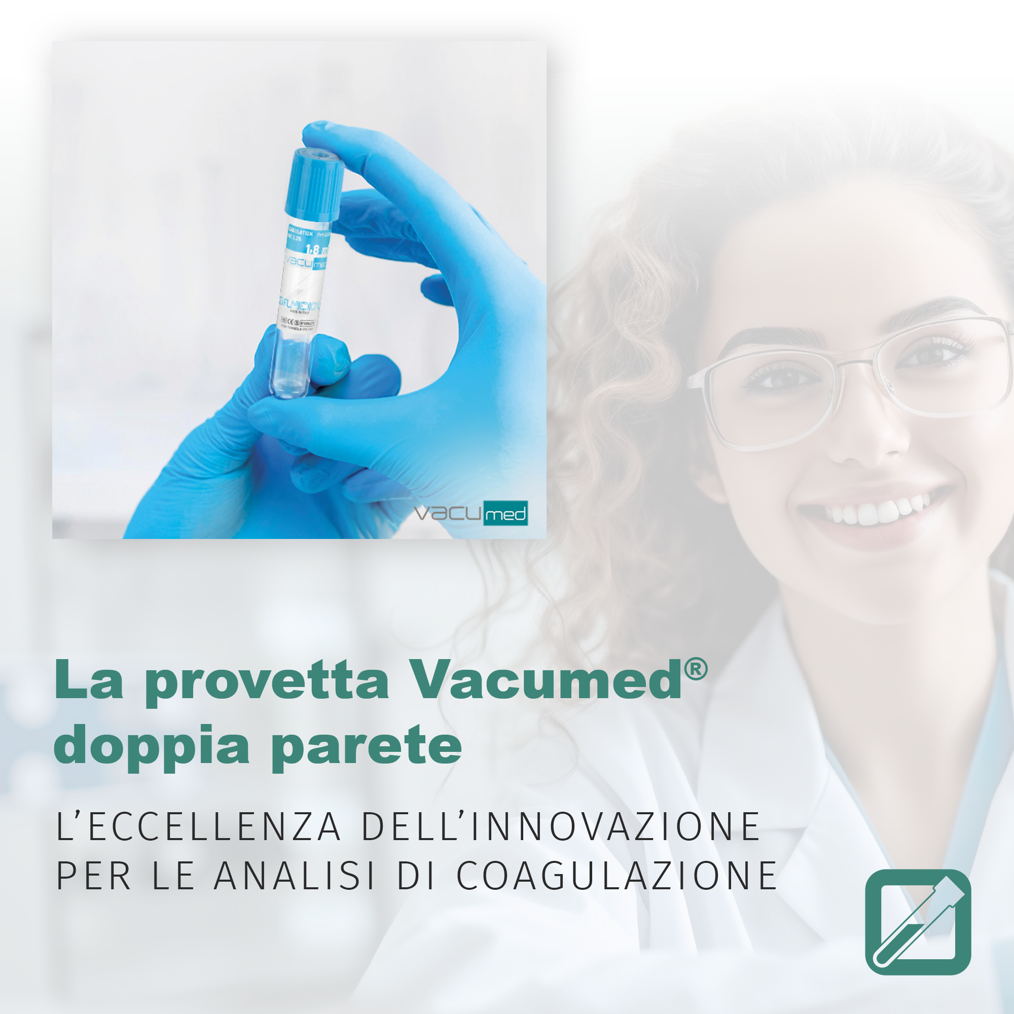 Provette Vacumed® a doppia parete con sodio citrato